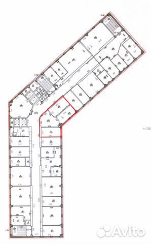 Офисное помещение, 73 м²