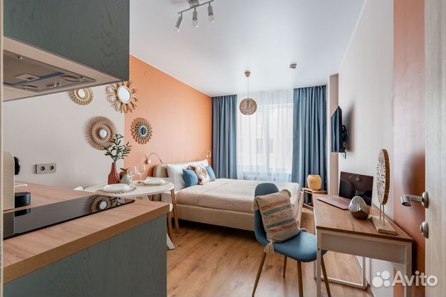

Квартира-студия, 21 м², 1 кровать