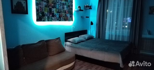 

Квартира-студия, 36 м², 2 кровати