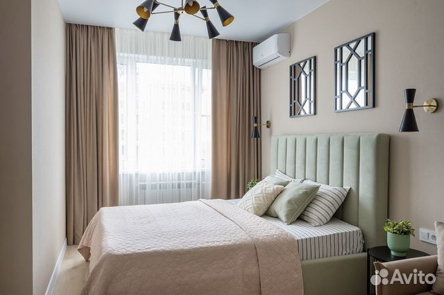 

1-к. квартира, 39 м², 2 кровати