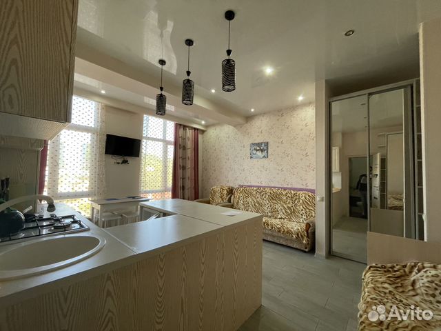 

Квартира-студия, 35 м², 4 кровати