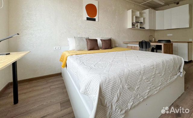 

Квартира-студия, 27 м², 1 кровать