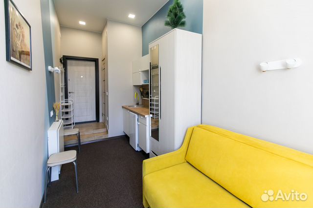 

Квартира-студия, 17 м², 1 кровать