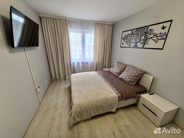 

1-к. квартира, 47,5 м², 2 кровати