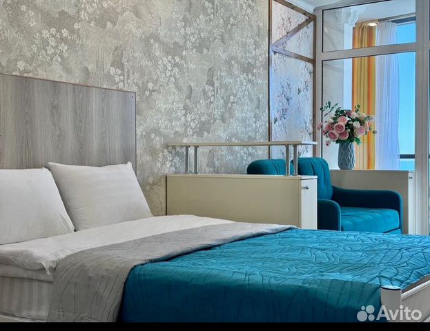 

Квартира-студия, 35 м², 2 кровати