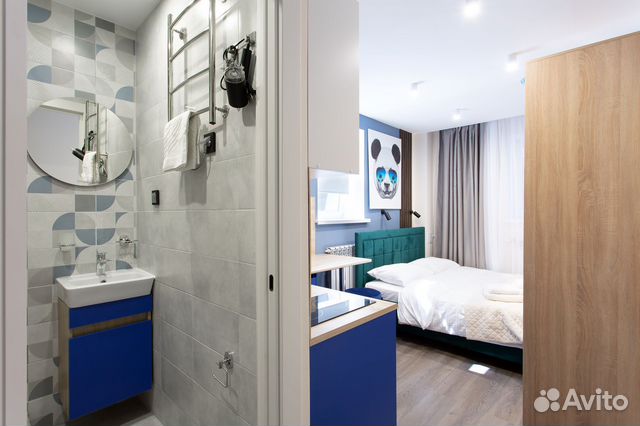 

Квартира-студия в апарт-отеле, 10,5 м², 1 кровать