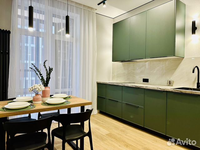 

1-к. квартира, 45 м², 2 кровати