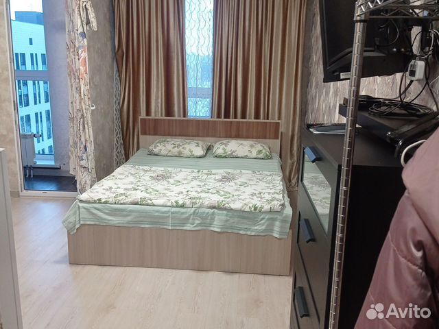 

Квартира-студия, 29 м², 2 кровати