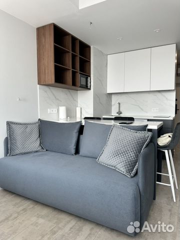

Квартира-студия, 28 м², 2 кровати