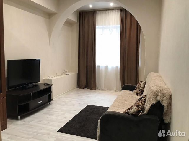 

1-к. квартира, 45 м², 2 кровати