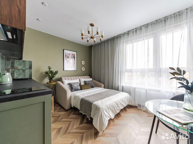 

Квартира-студия, 20 м², 1 кровать
