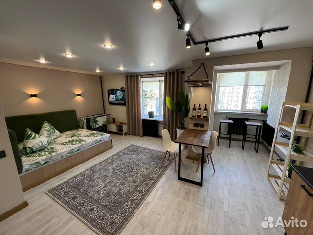 

Квартира-студия, 29,5 м², 2 кровати