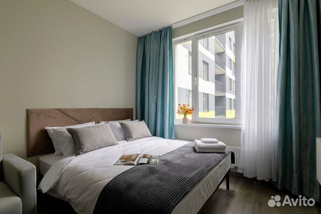 

Квартира-студия, 30 м², 2 кровати