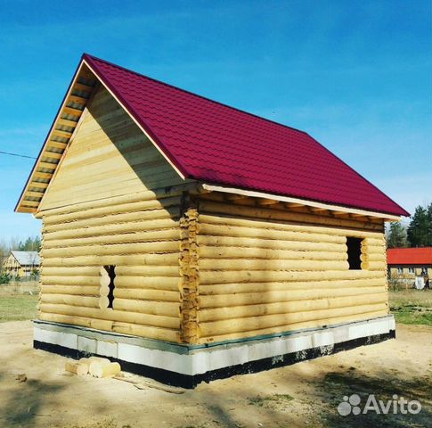 Сруб бани 3х6
