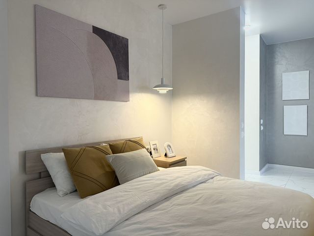 

Квартира-студия, 45 м², 2 кровати