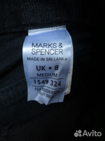 Джинсы вельветовые Marks Spencer Джинсы вельветовые Marks Spencer