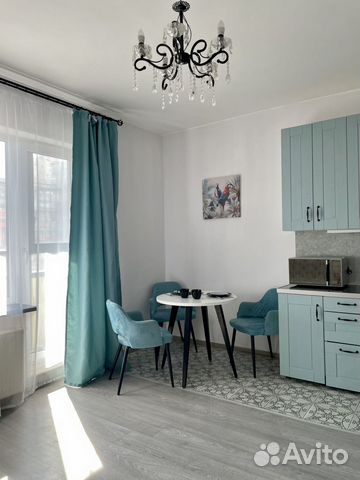 

Квартира-студия, 28 м², 2 кровати