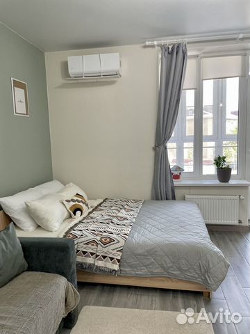 

Квартира-студия, 32 м², 2 кровати