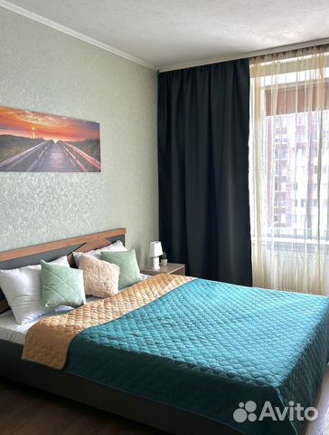 

1-к. квартира, 40 м², 2 кровати