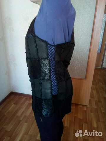 Жилет женский кожаный Жилет женский кожаный