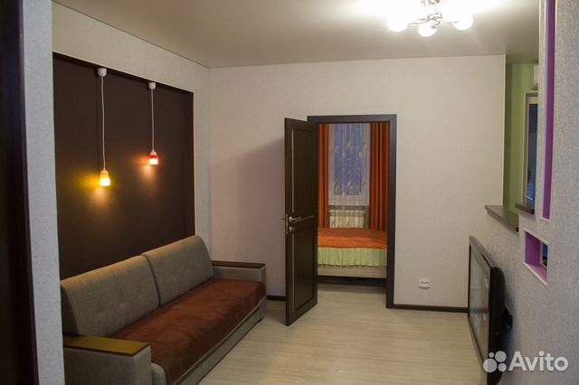 

1-к. квартира, 42 м², 3 кровати