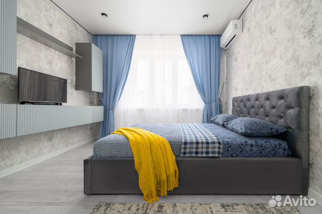 

1-к. квартира, 47 м², 2 кровати