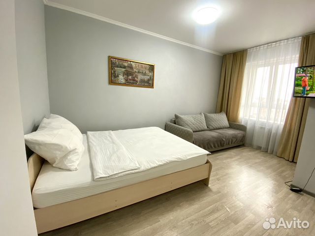 

Квартира-студия, 42 м², 2 кровати