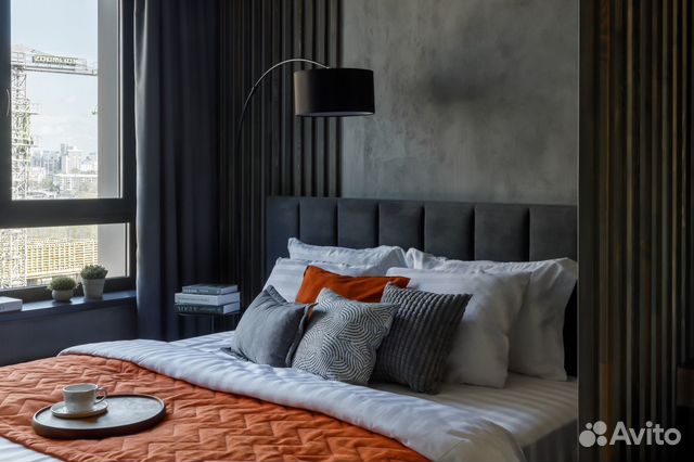 

Квартира-студия, 35 м², 2 кровати