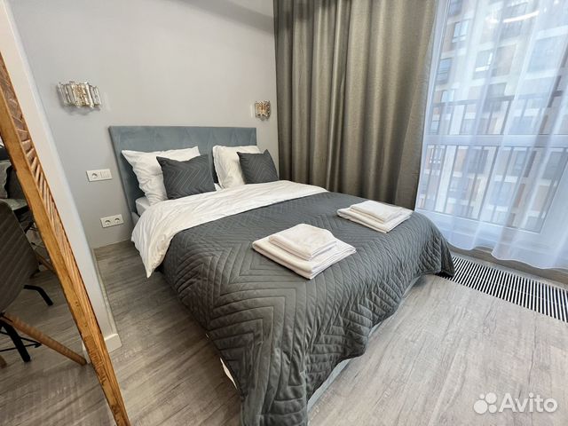 

Квартира-студия, 27 м², 1 кровать