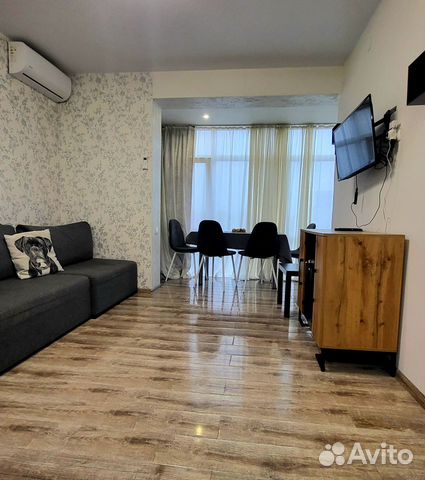 

1-к. квартира, 45 м², 2 кровати