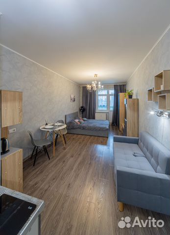 

Квартира-студия, 24,8 м², 2 кровати