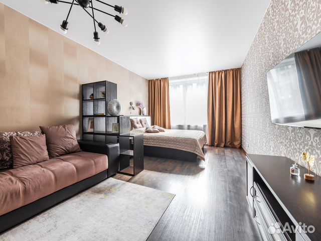 

1-к. квартира, 45 м², 2 кровати