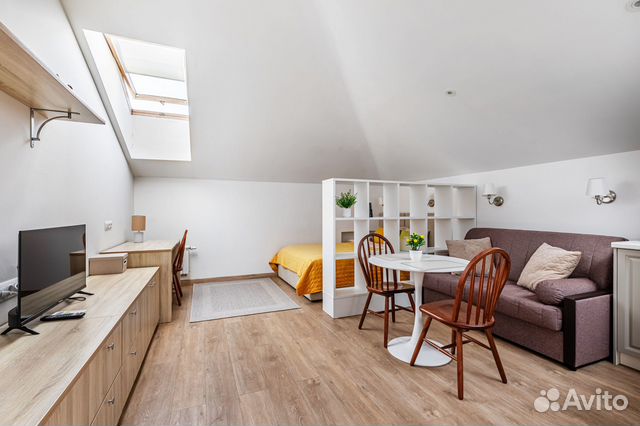 

Квартира-студия, 30 м², 2 кровати