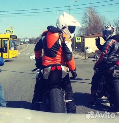 Куртка кожаная alpinestars