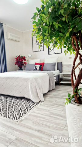 

Квартира-студия, 33 м², 2 кровати