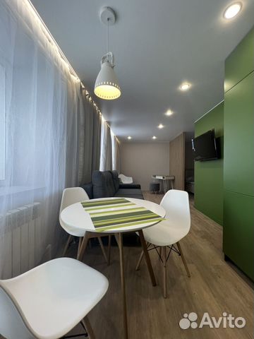 

Квартира-студия, 45,2 м², 2 кровати