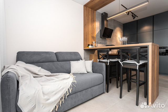 

1-к. квартира, 44 м², 2 кровати