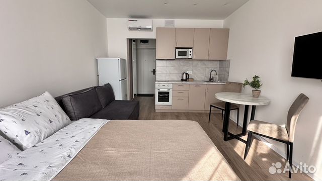 

Квартира-студия, 24 м², 2 кровати