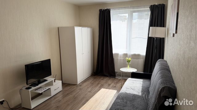 

1-к. квартира, 34,6 м², 2 кровати
