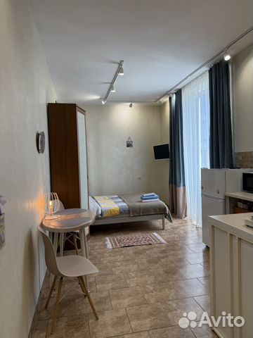 

Квартира-студия, 28 м², 1 кровать