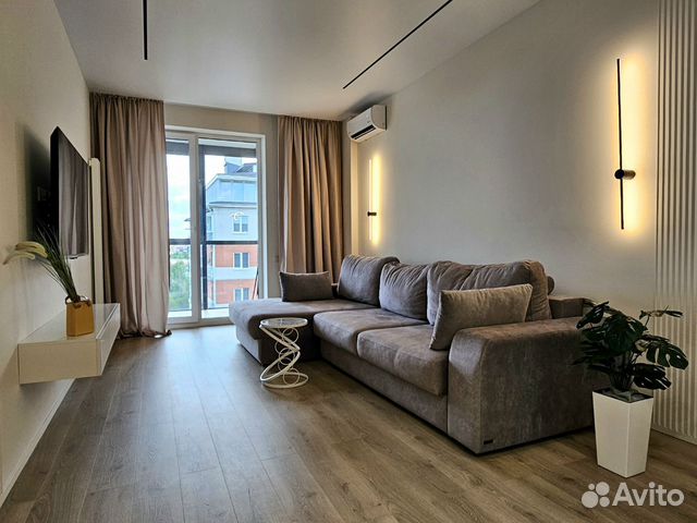 

1-к. квартира, 60 м², 2 кровати
