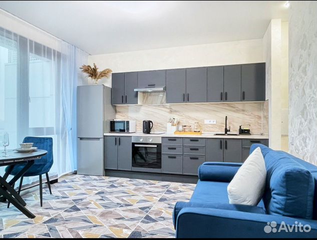 

1-к. квартира, 38 м², 2 кровати