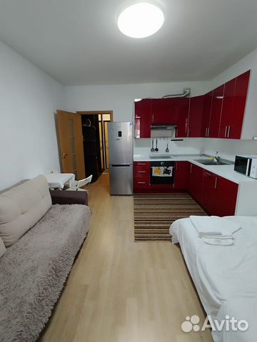 

Квартира-студия, 25 м², 2 кровати