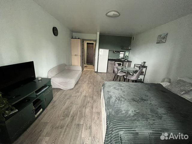 

Квартира-студия, 35 м², 2 кровати