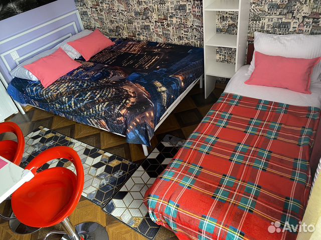 

Квартира-студия, 17 м², 2 кровати