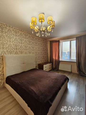

1-к. квартира, 38 м², 1 кровать