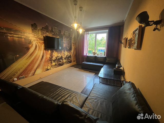 

1-к. квартира, 56 м², 2 кровати