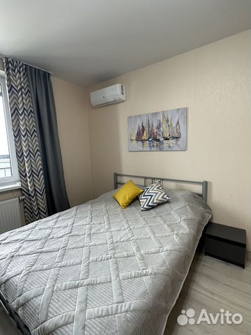 

1-к. квартира, 41 м², 2 кровати