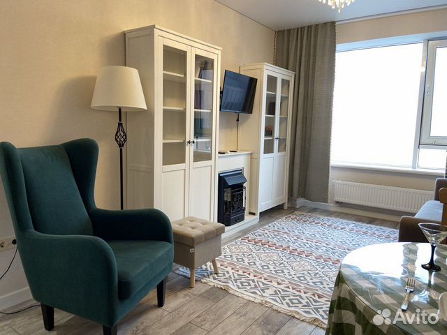 

1-к. квартира, 42 м², 2 кровати
