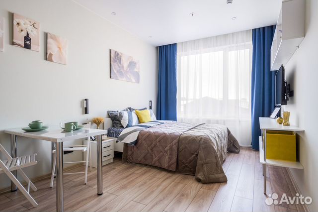 

Квартира-студия, 26 м², 1 кровать